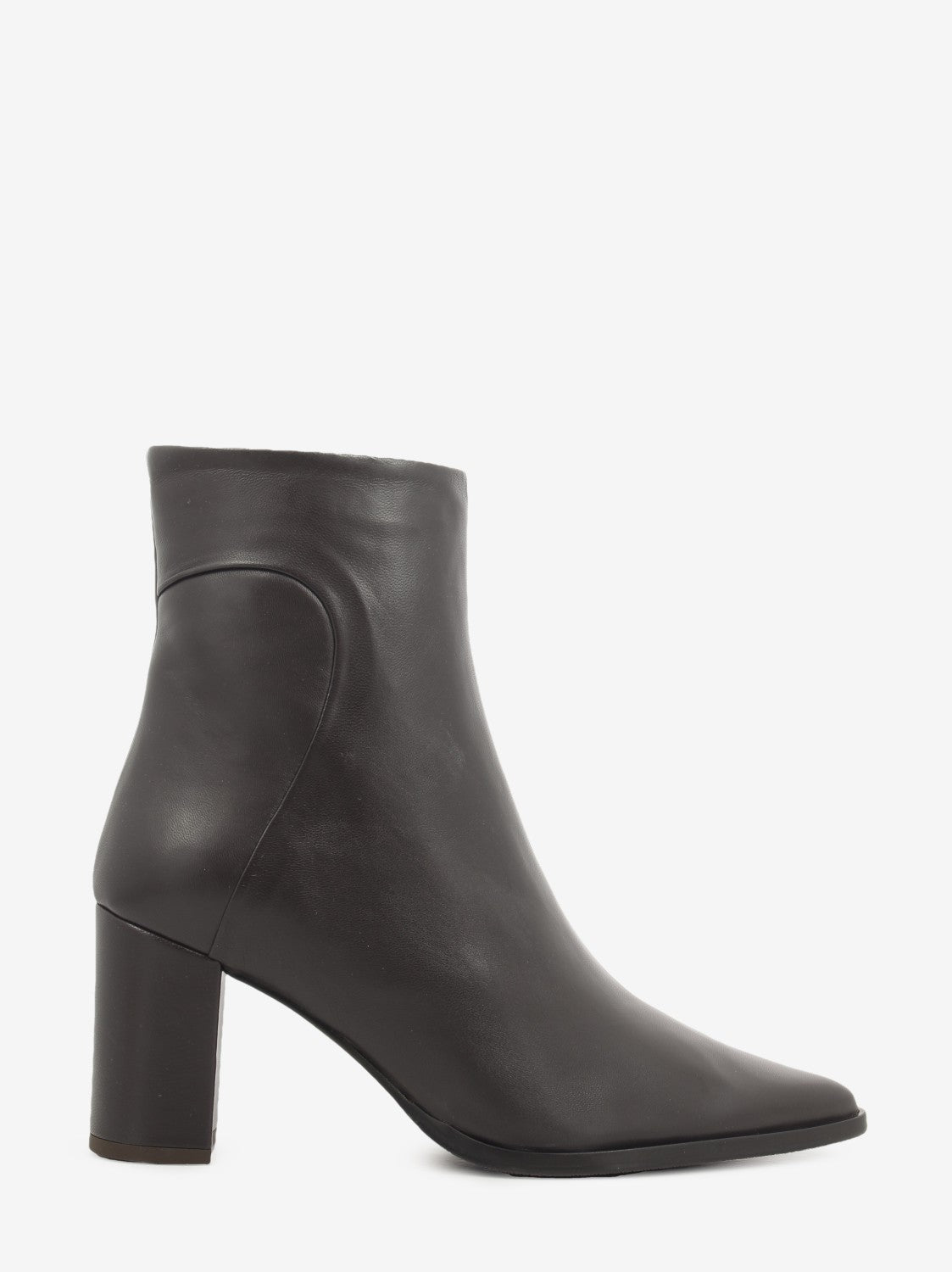 CHESTNUT LEATHER ANKLE BOOT 287731S/3_CHESTNUT