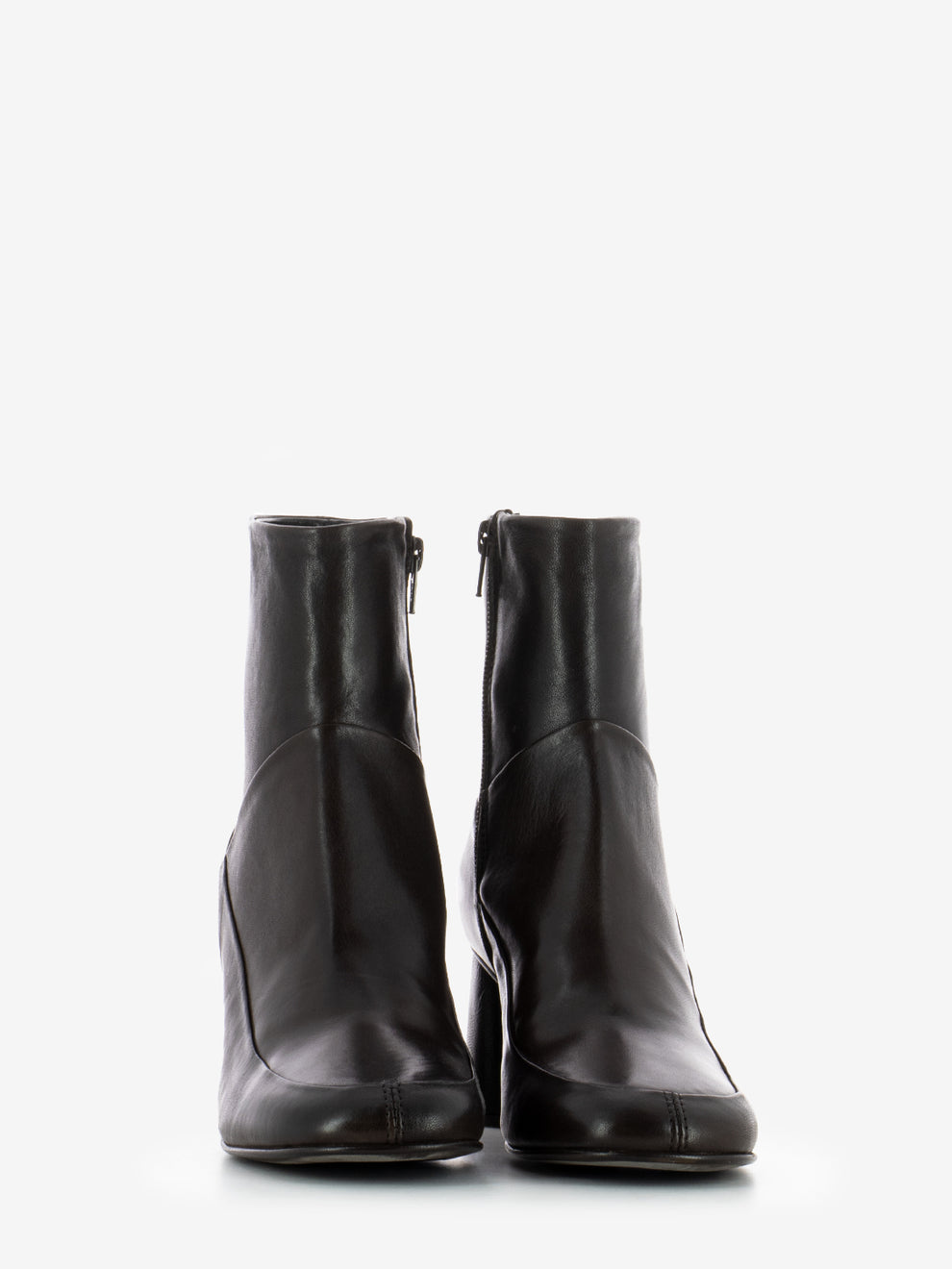 DARK BROWN NAPPA ANKLE BOOT 6321_TDM