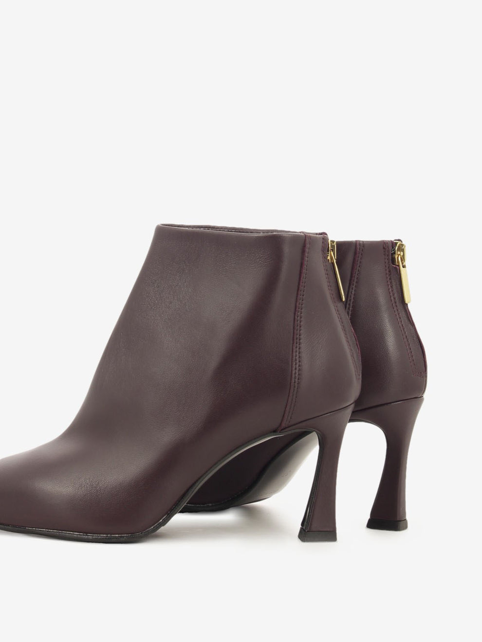 Tronchetto nappa bordeaux