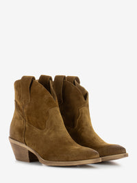 Tex Suede Leather Ankle Boot