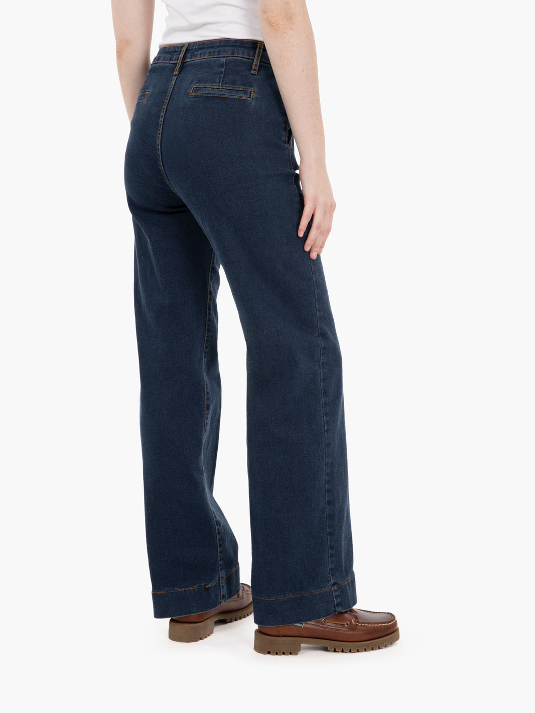 Palazzo denim jeans
