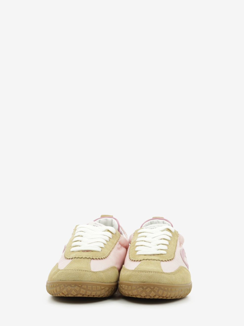 Sneakers Flair light brown / tex pink