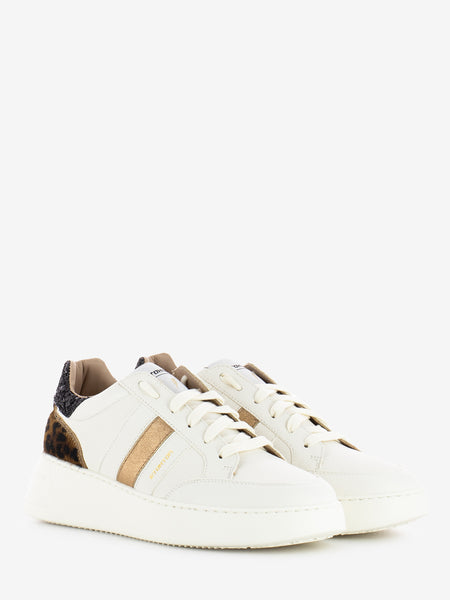 Sneakers Jungle in pelle bianco