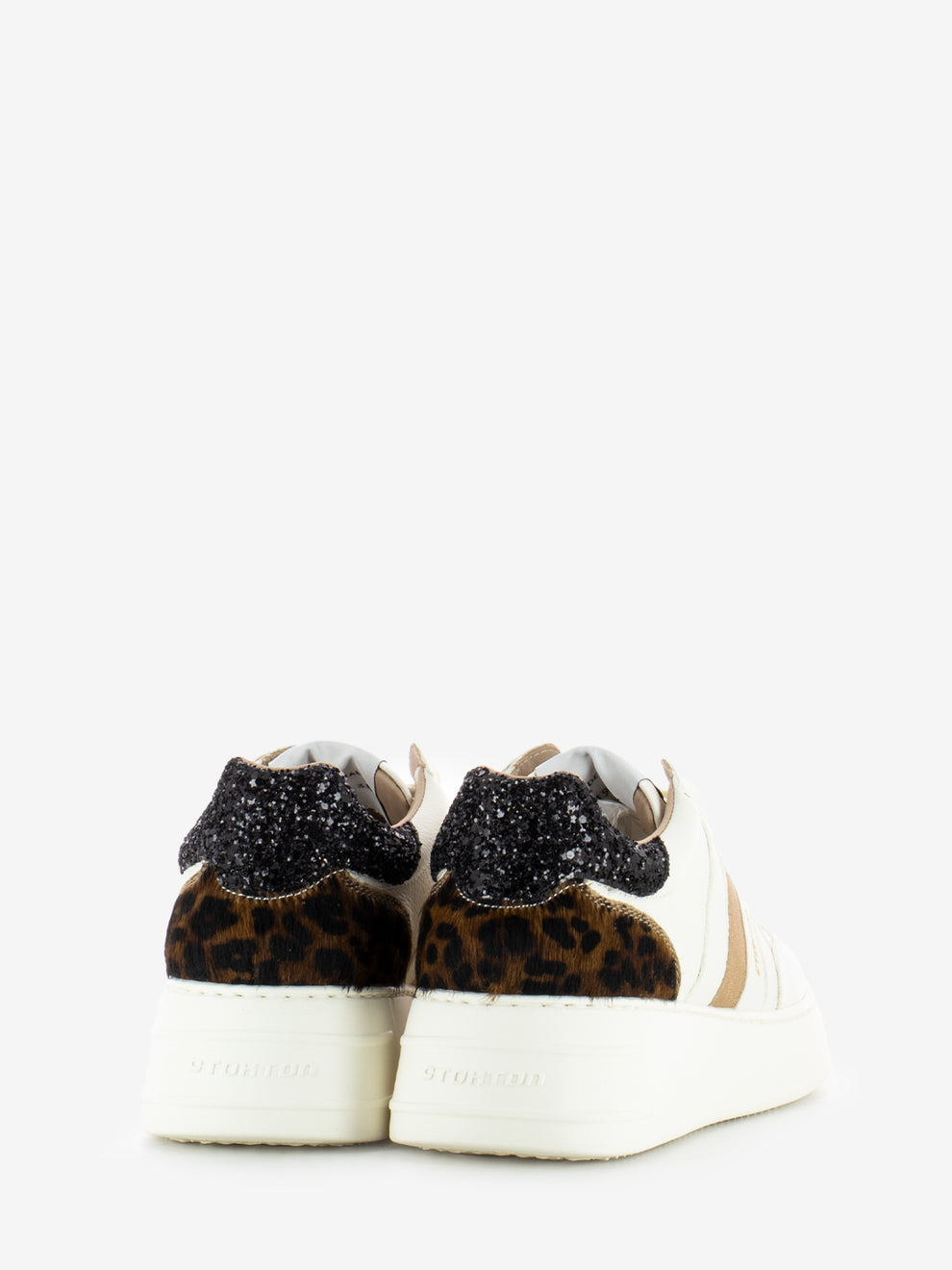 Sneakers Jungle in pelle bianco