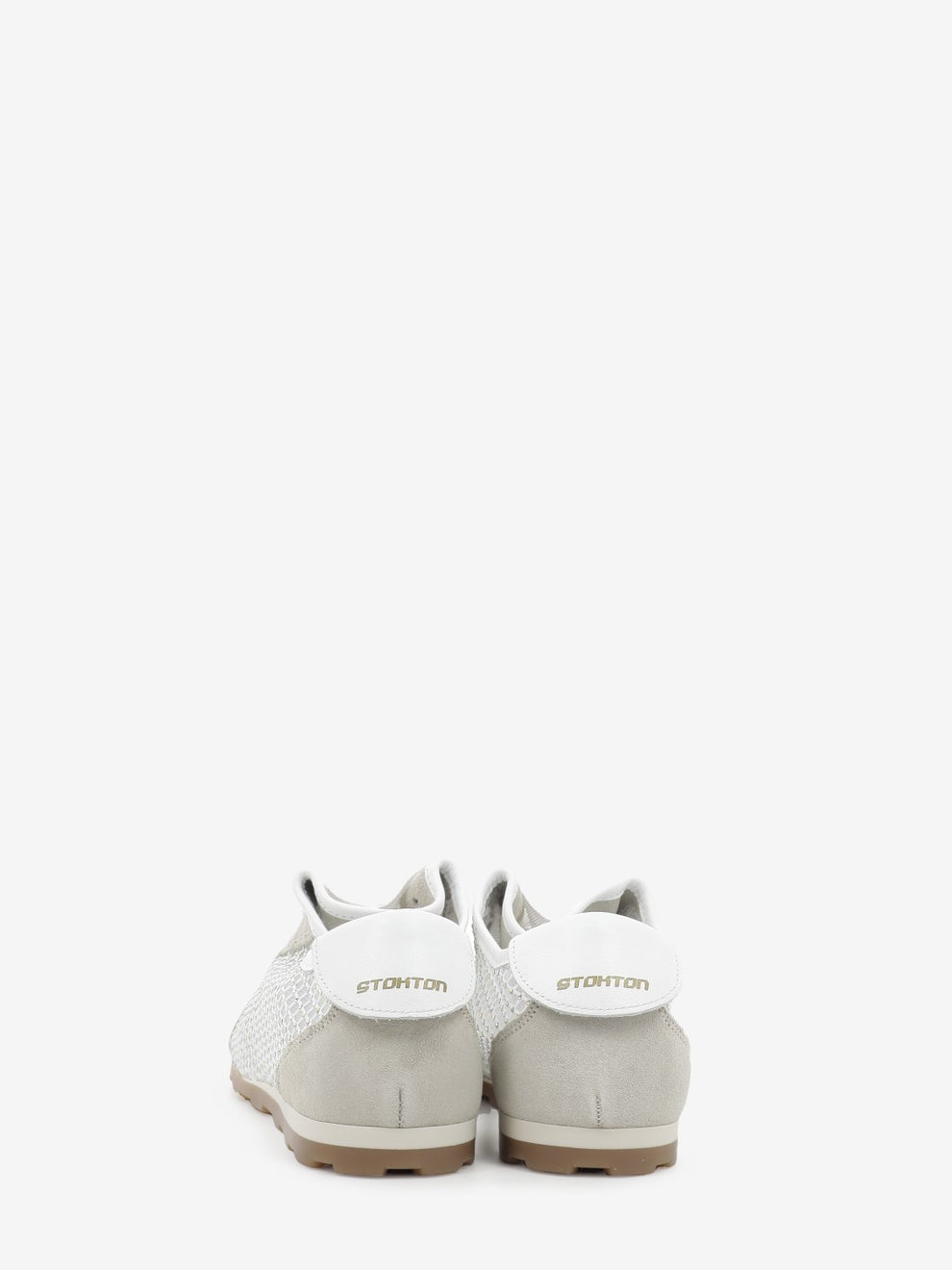 Sneakers Net strass bianco / beige