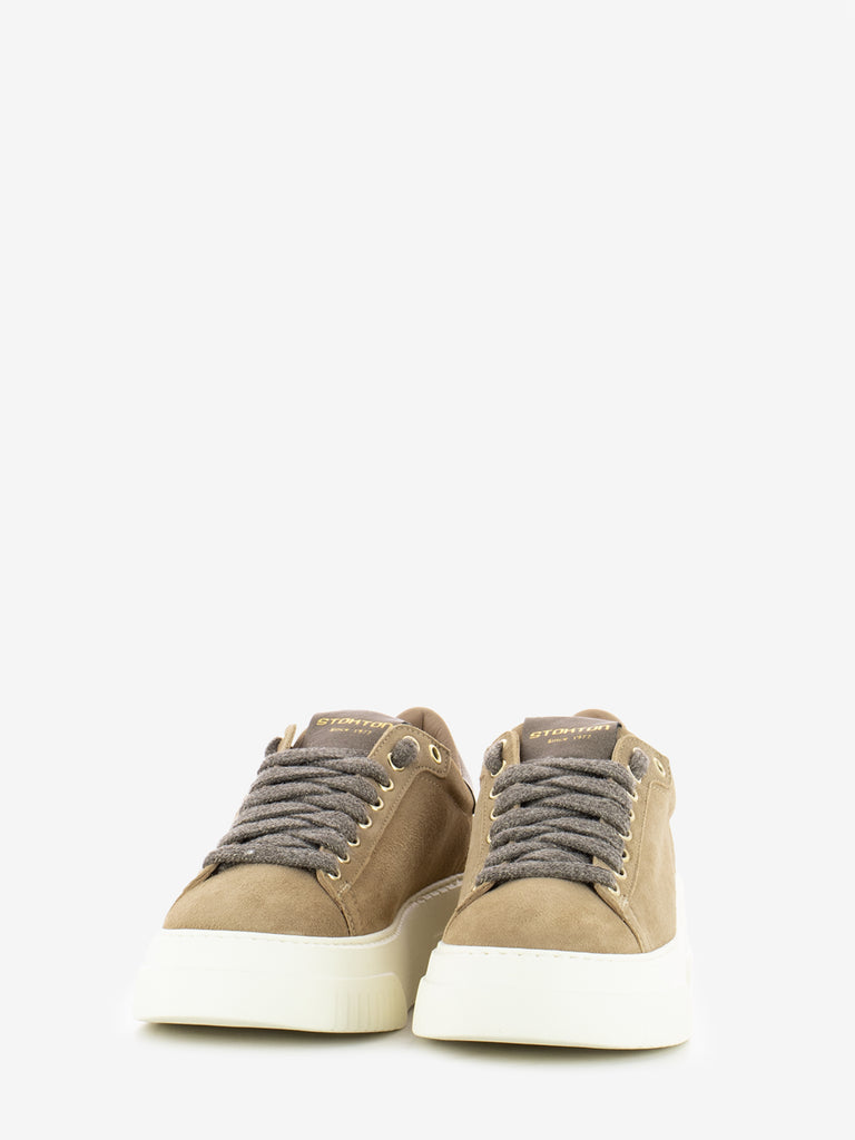 STOKTON - Sneakers Plain mou / bronzo