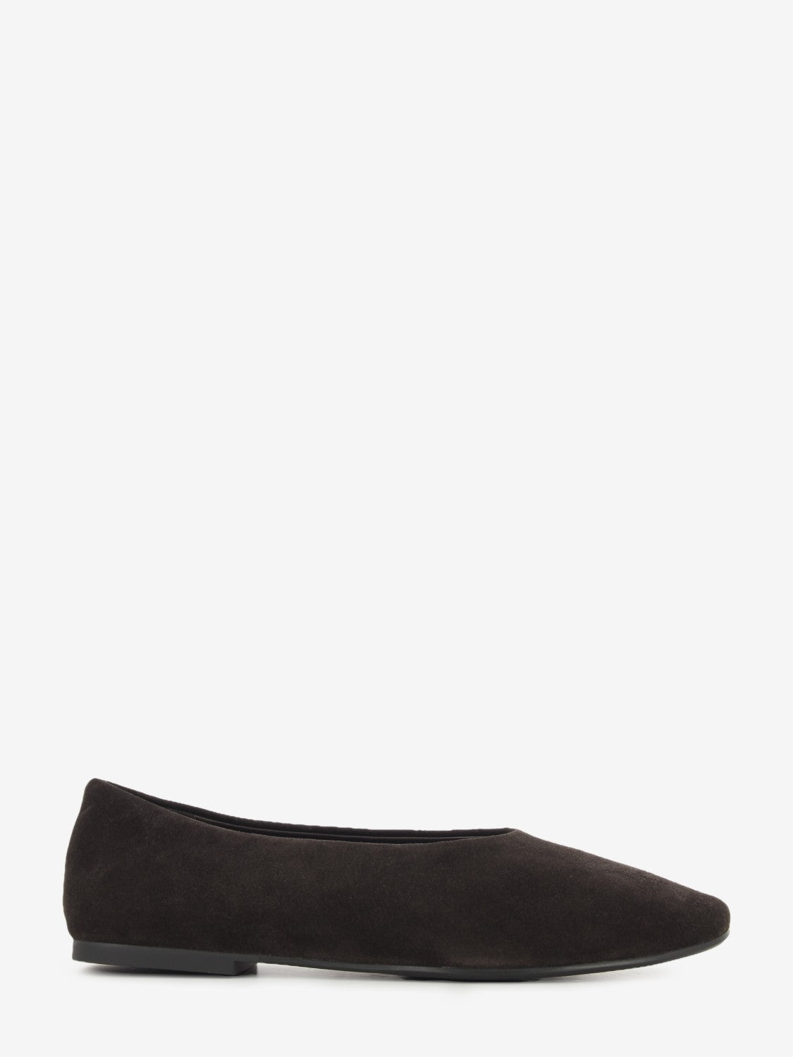 Ballerina Velour in suede ebano
