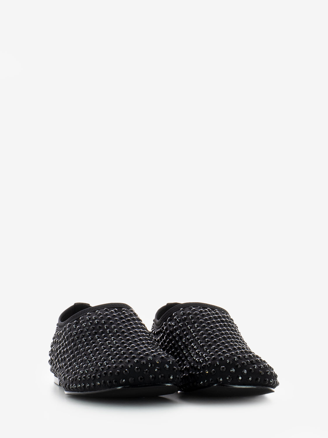 Scarpa Dolly con pietre brillanti nero