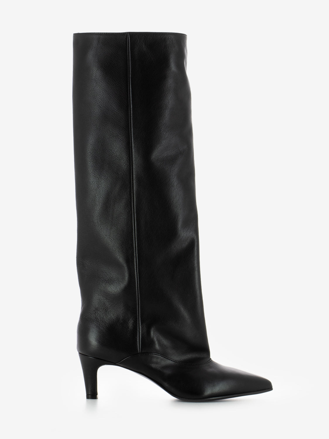 Stivale in camoscio Velour nero