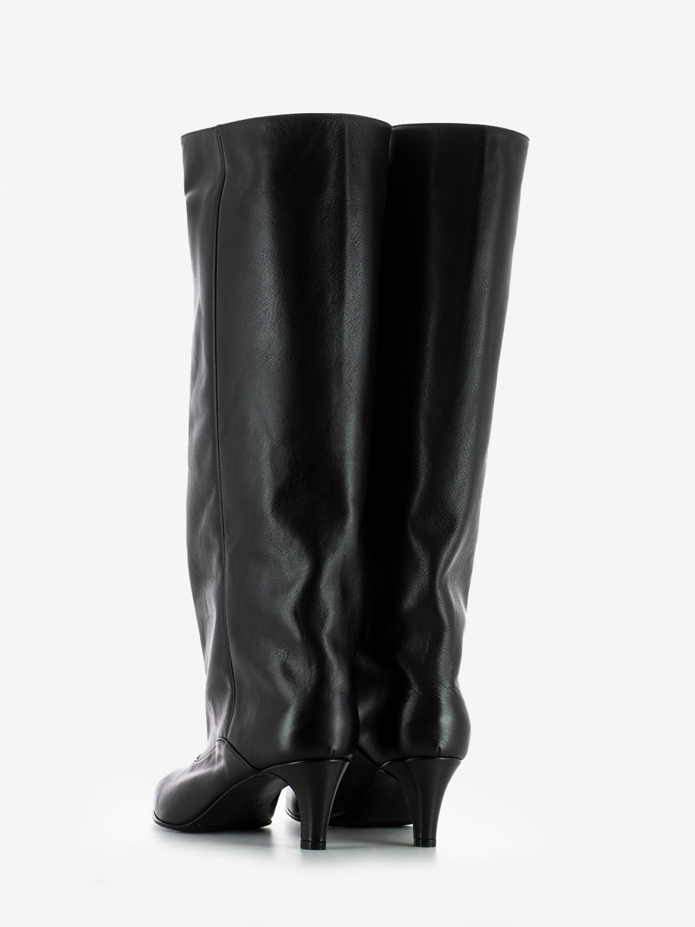 Stivale in camoscio Velour nero
