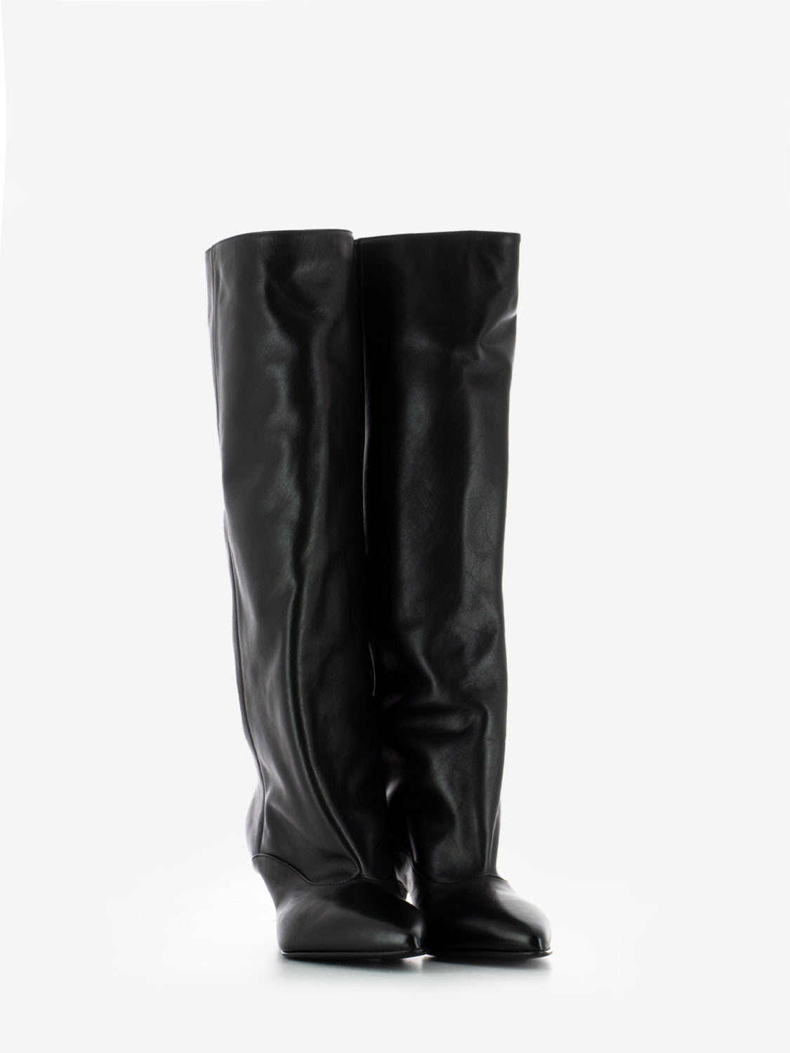 Stivale in camoscio Velour nero