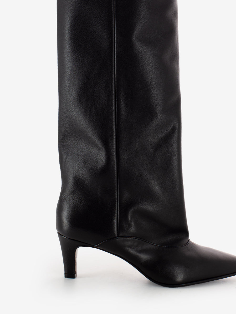 Stivale in camoscio Velour nero