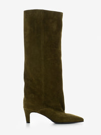 Stivale in camoscio Velour quercia