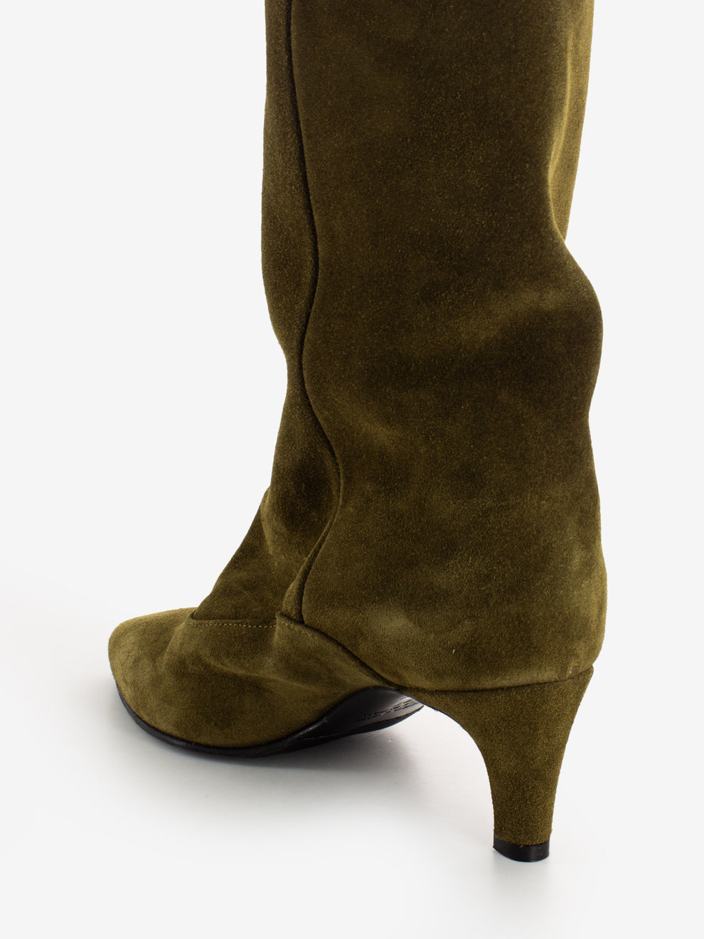 Stivale in camoscio Velour quercia