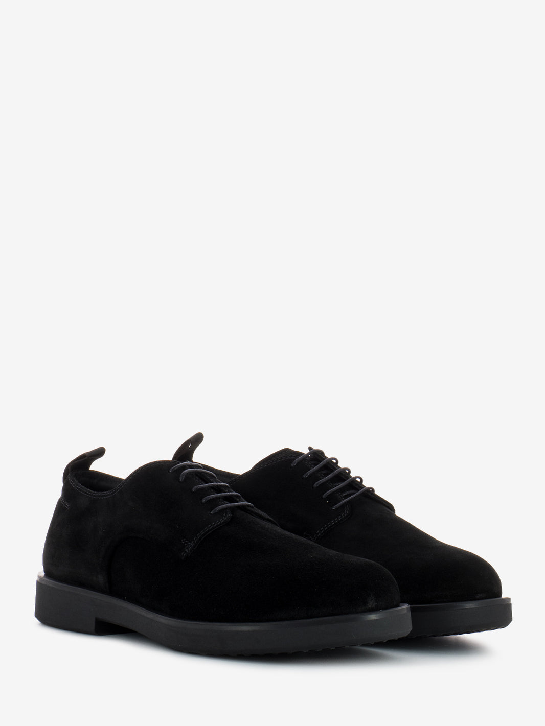 Derby Softy in camoscio nero