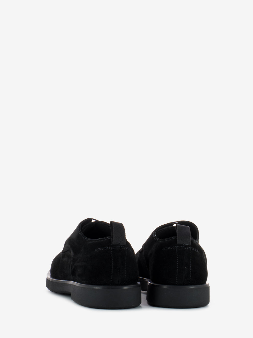Derby Softy in camoscio nero