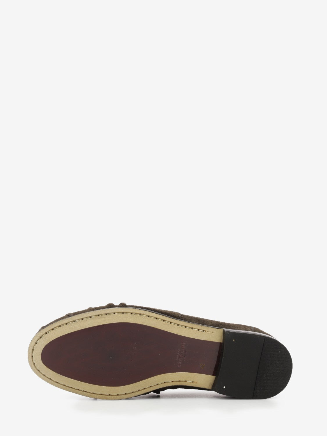 Ebony feather suede loafers