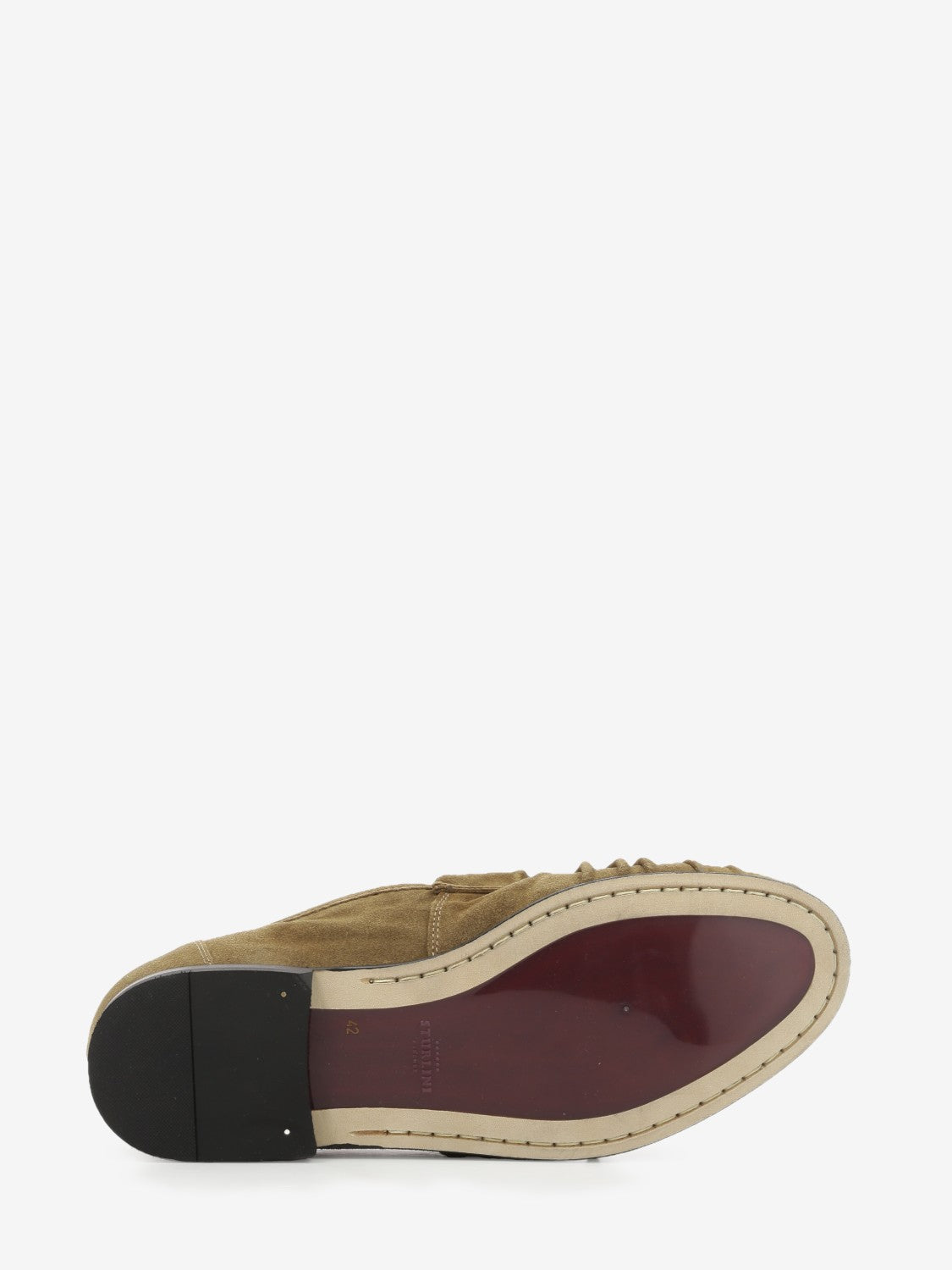 Suede feather cigar loafers