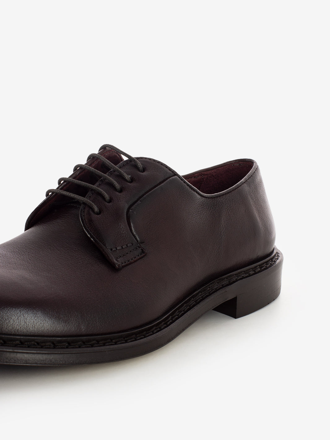 Buffalo oxblood Derby shoe