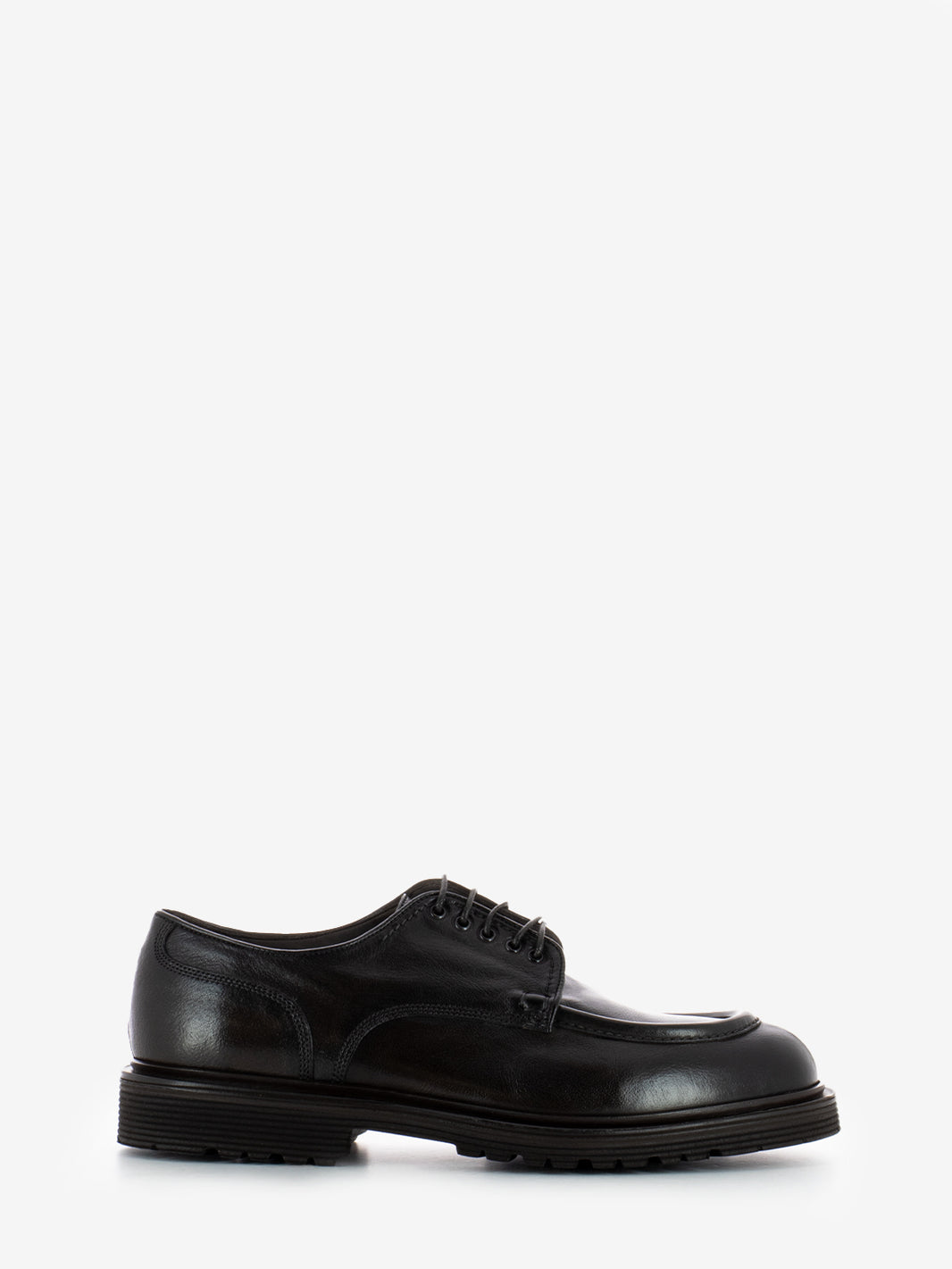 Scarpe punta moc bufalo choco