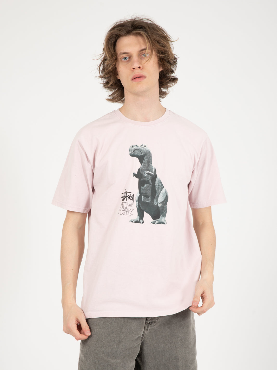Big &amp; Meaty T-Shirt pigment dyed blush