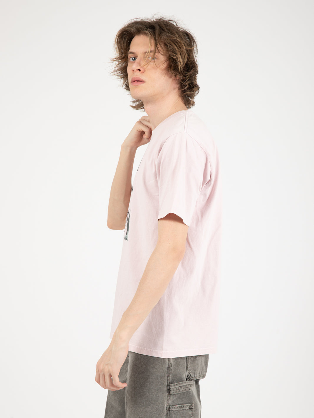 Big &amp; Meaty T-Shirt pigment dyed blush
