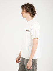 STUSSY - Bokay T-Shirt pigment dyed bianco