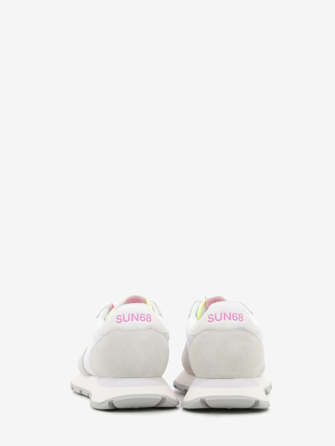 Ally Solid bianco / fuxia