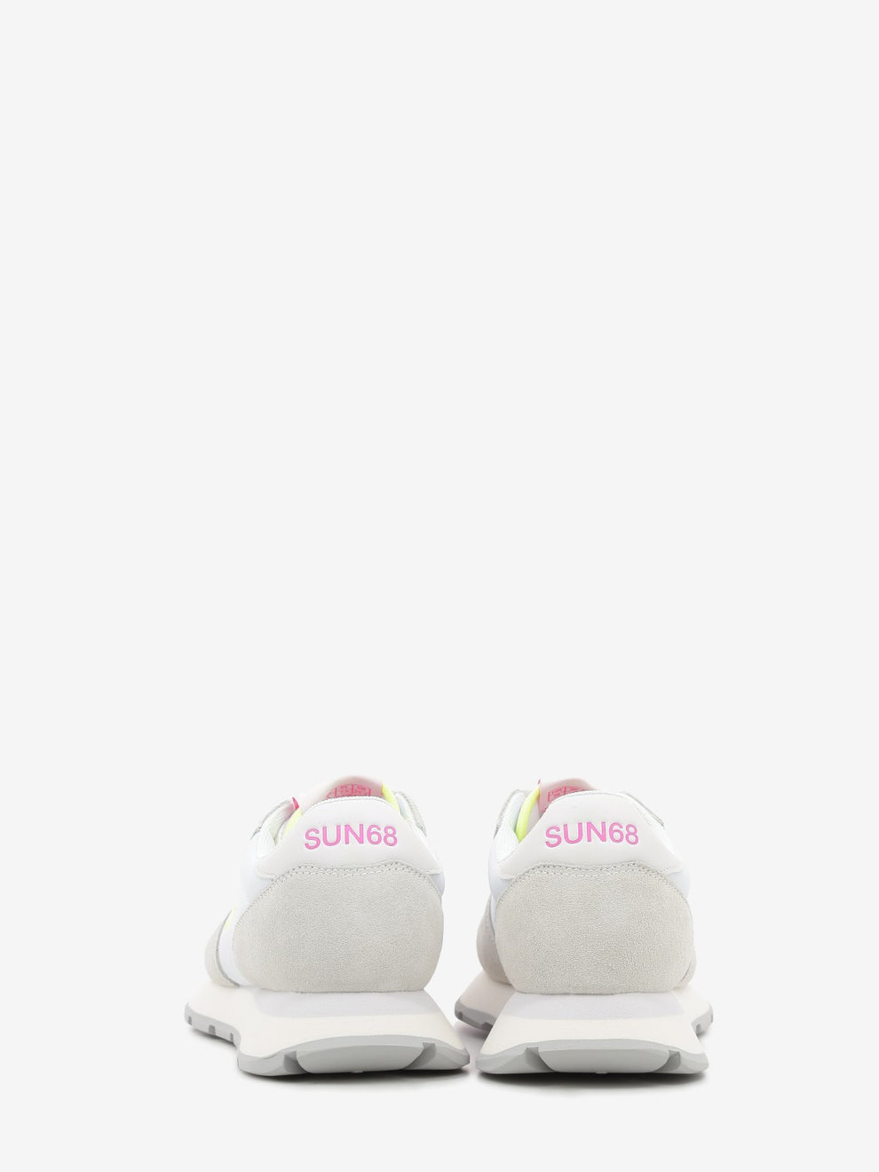 Ally Solid bianco / fuxia