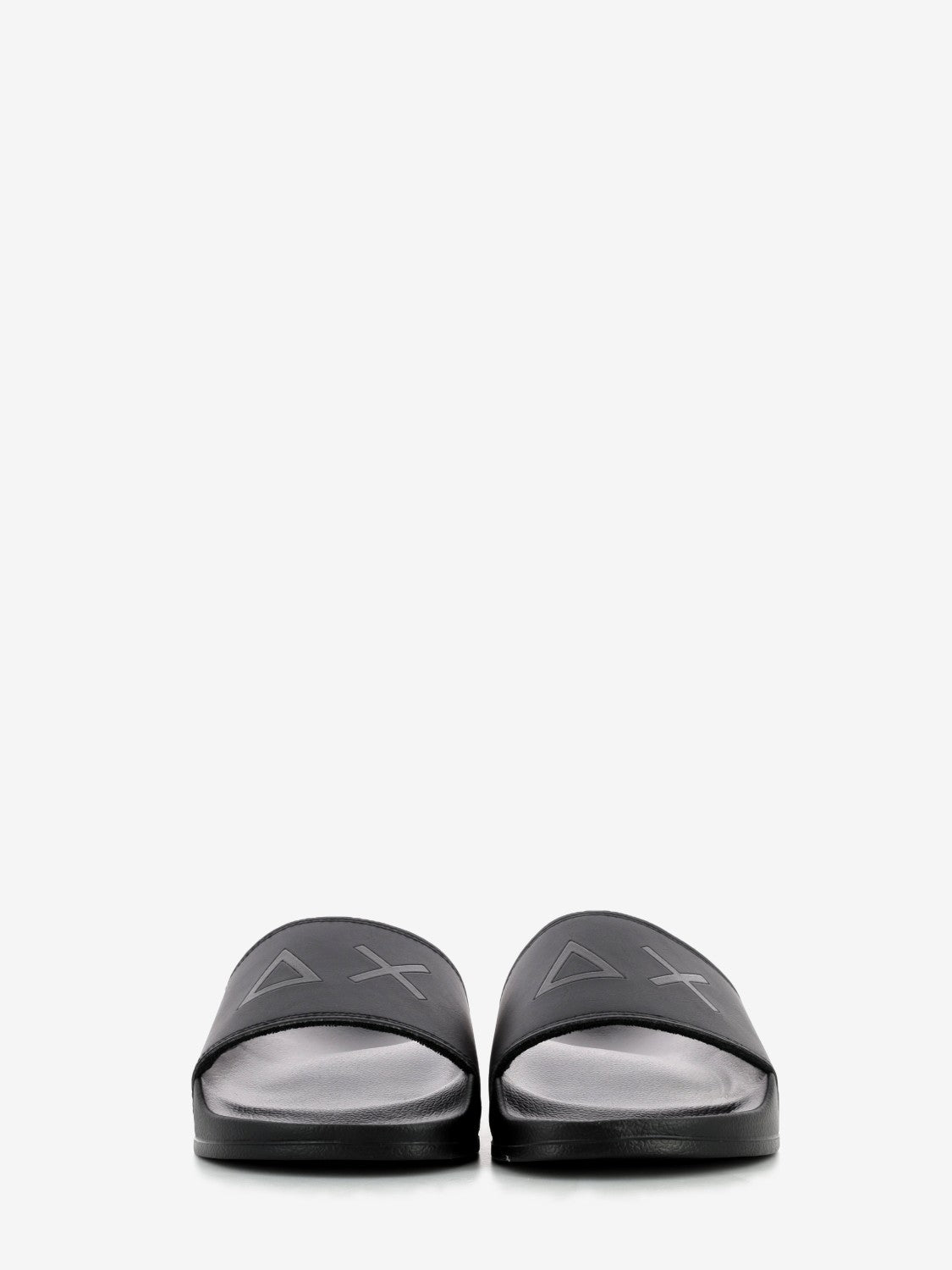Slippers logo nero
