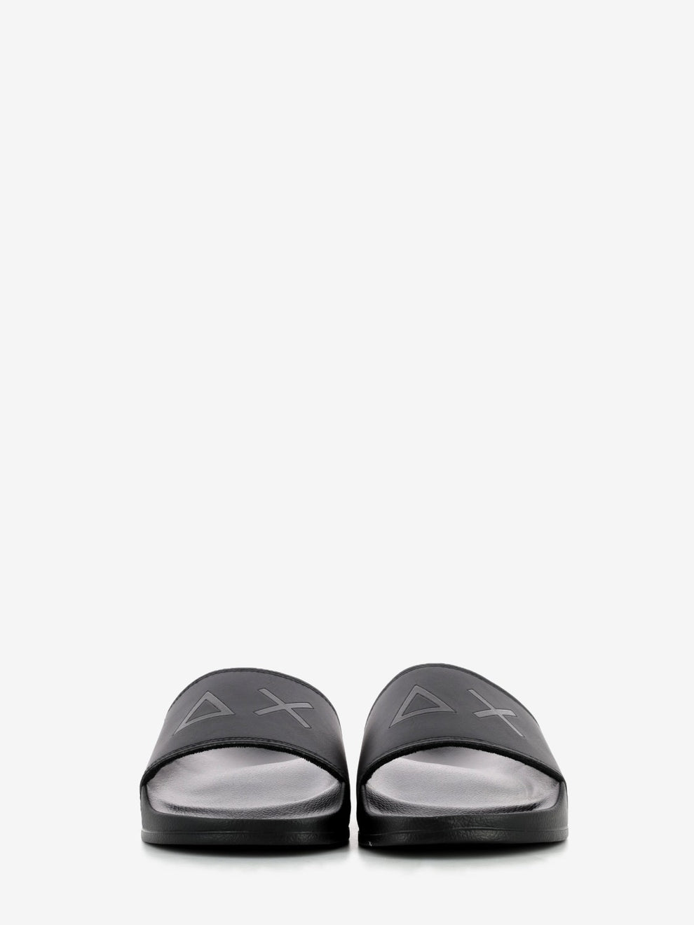 Slippers logo nero