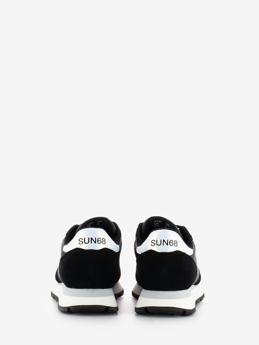 Ally bright black sneakers