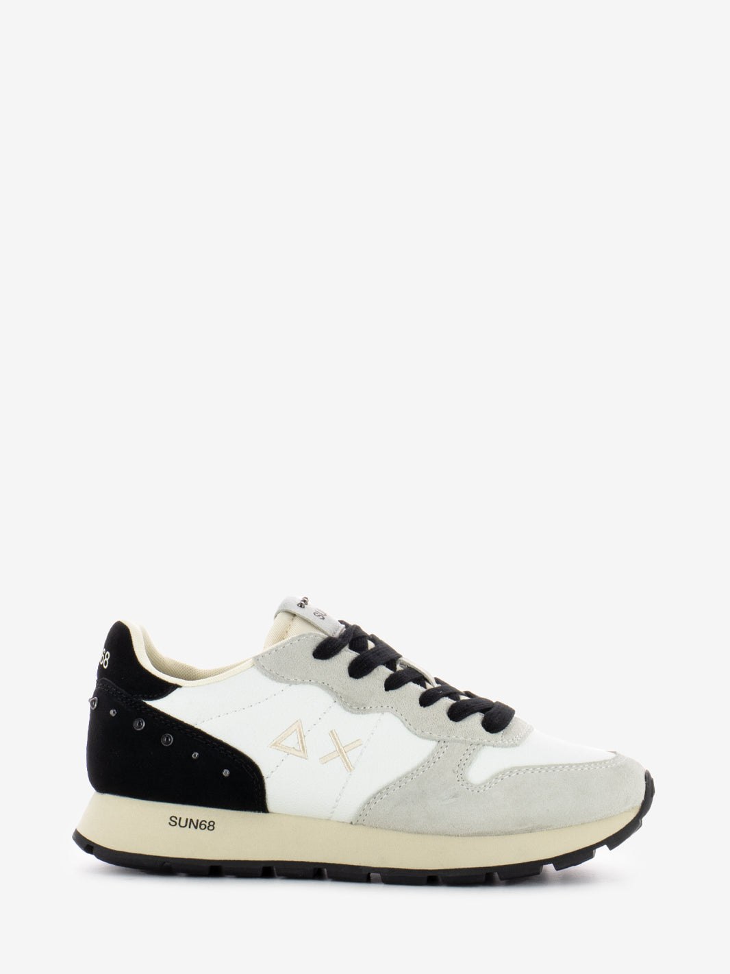 Ally Sneakers with Cream White Studs