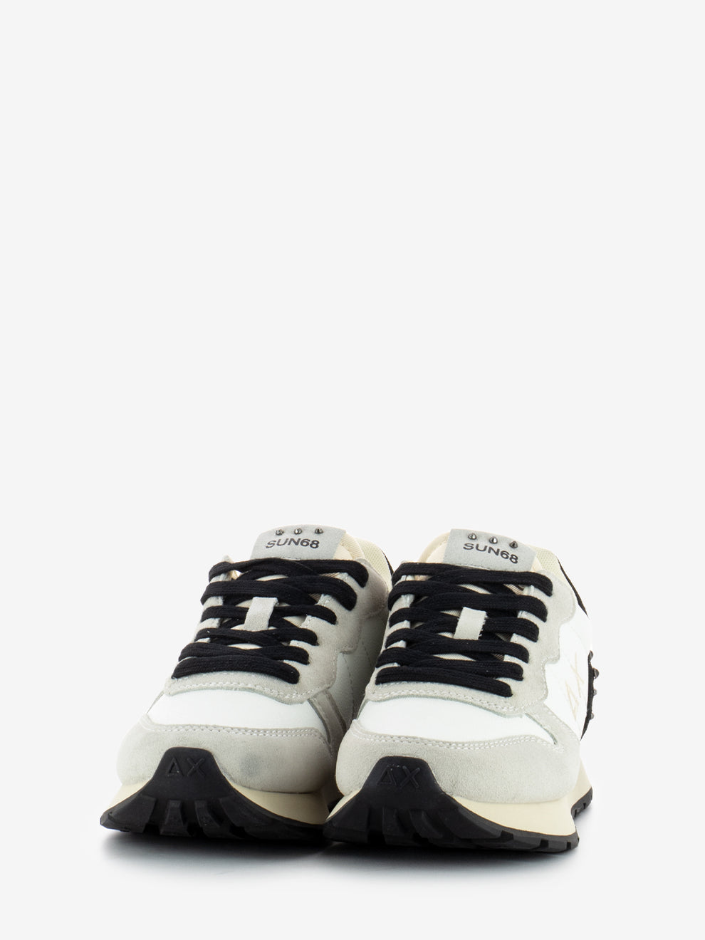 Ally Sneakers with Cream White Studs