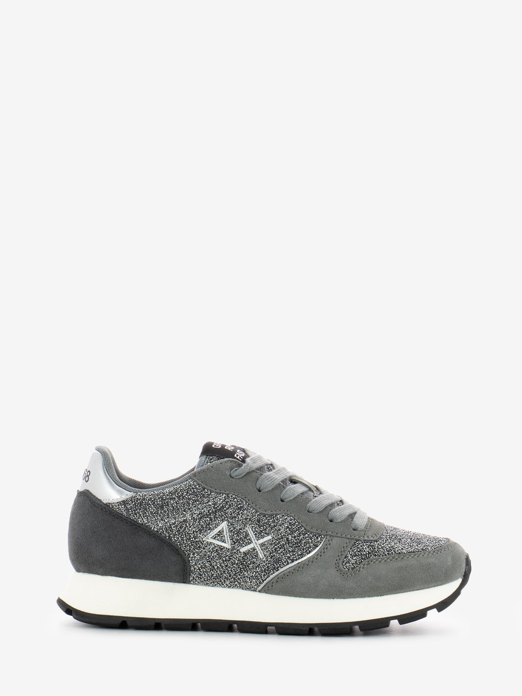 Sneakers Ally glitter argento