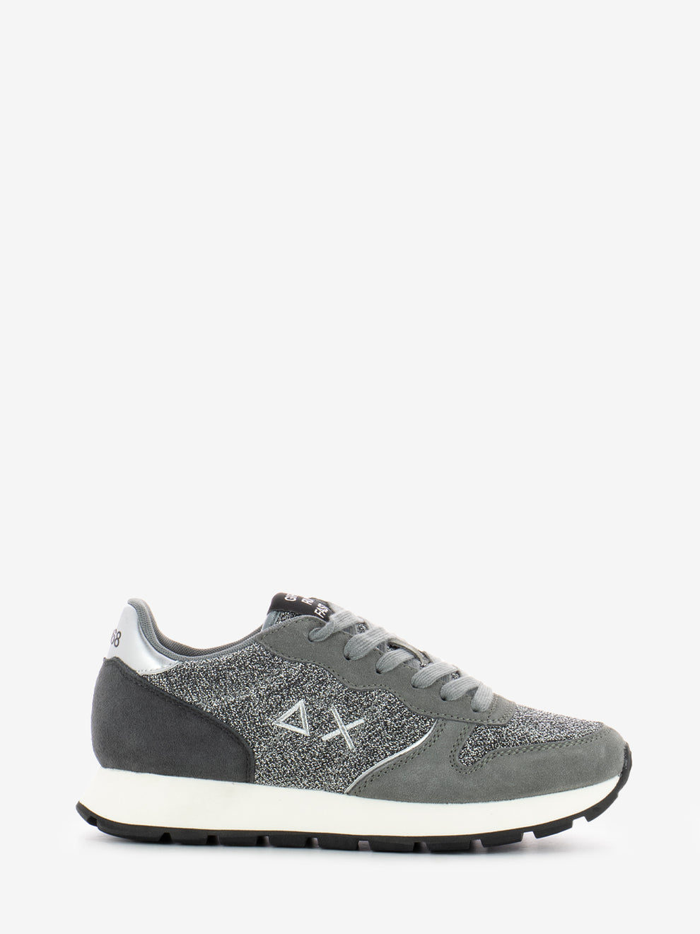 Ally Glitter Silver Sneakers