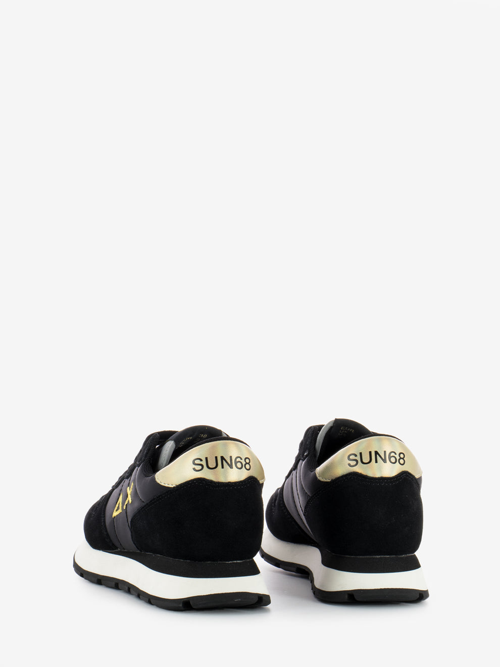 Ally Gold Girl Sneakers Black