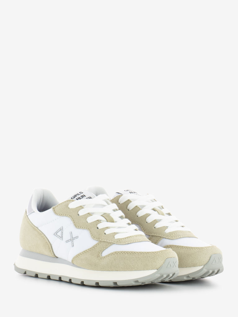 SUN 68 - Sneakers Ally gold silver / bianco panna