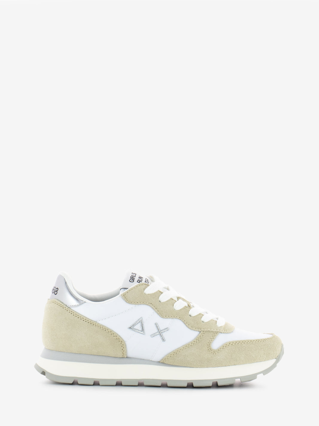 Sneakers Ally gold silver / bianco panna