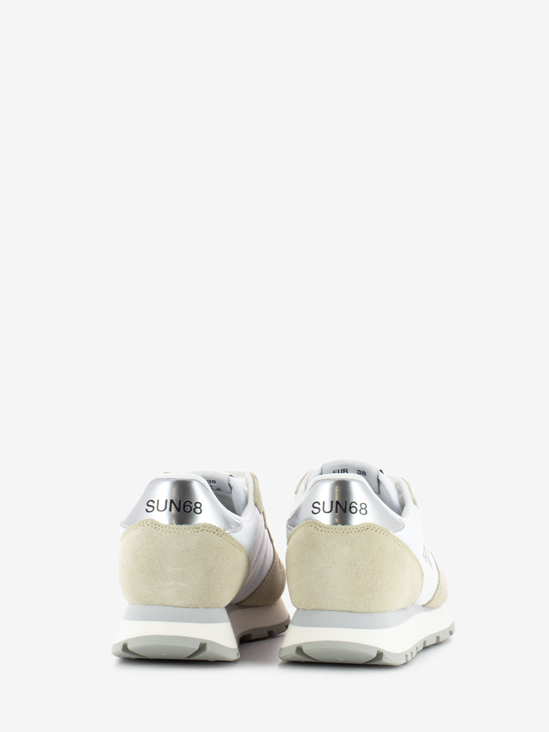 Sneakers Ally gold silver / bianco panna