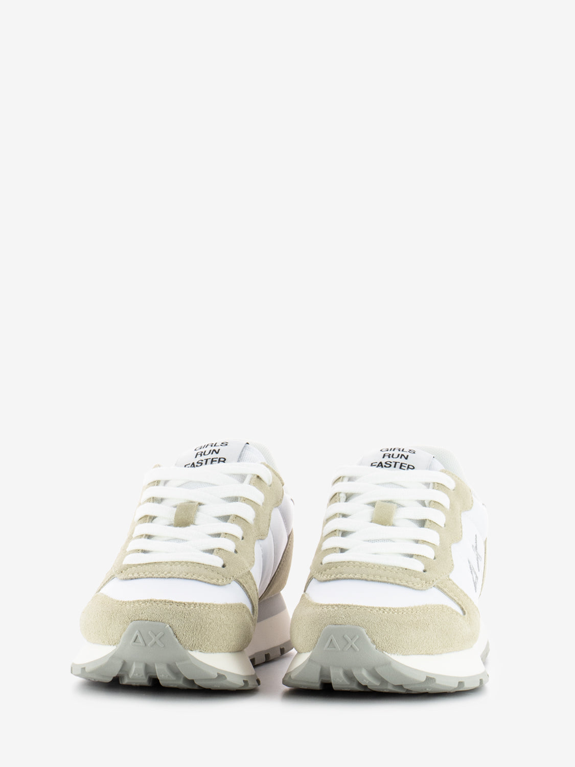 Sneakers Ally gold silver / bianco panna
