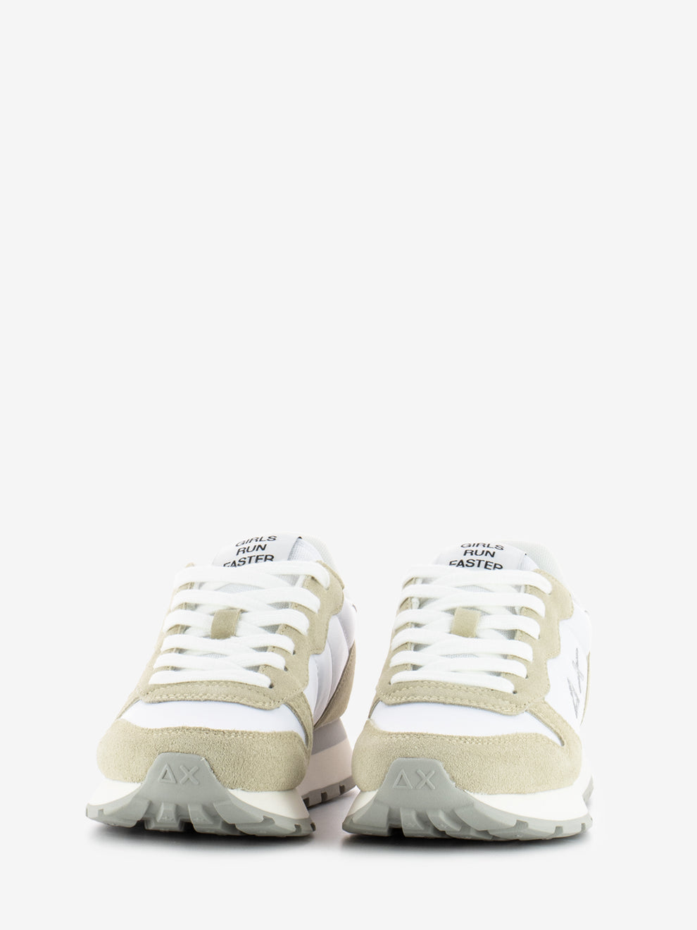 Sneakers Ally gold silver / bianco panna