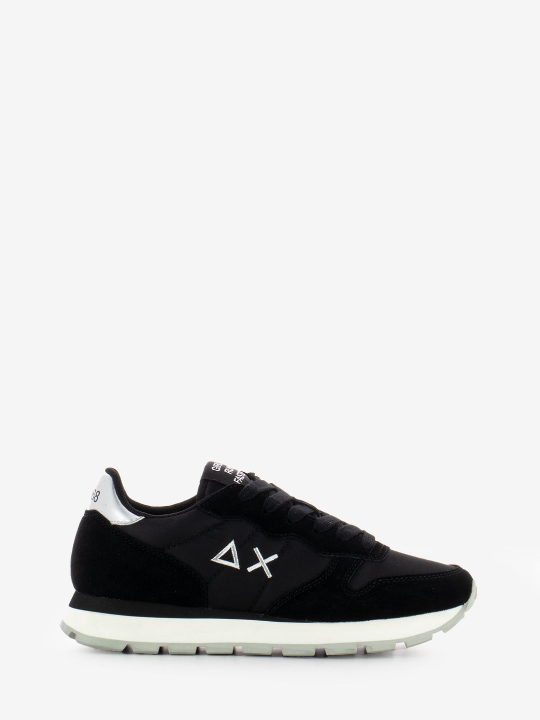 Sneakers Ally Gold silver / nero