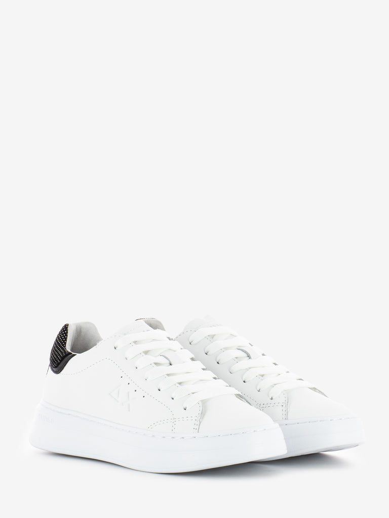 SUN 68 - Sneakers Grace leather bianche