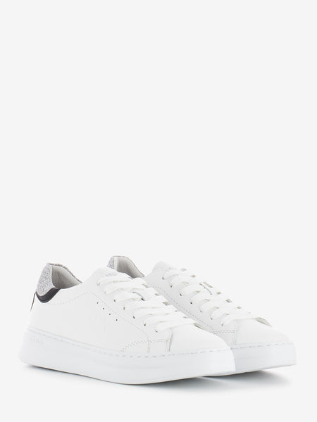 Sneakers Grace Leather bianco / argento