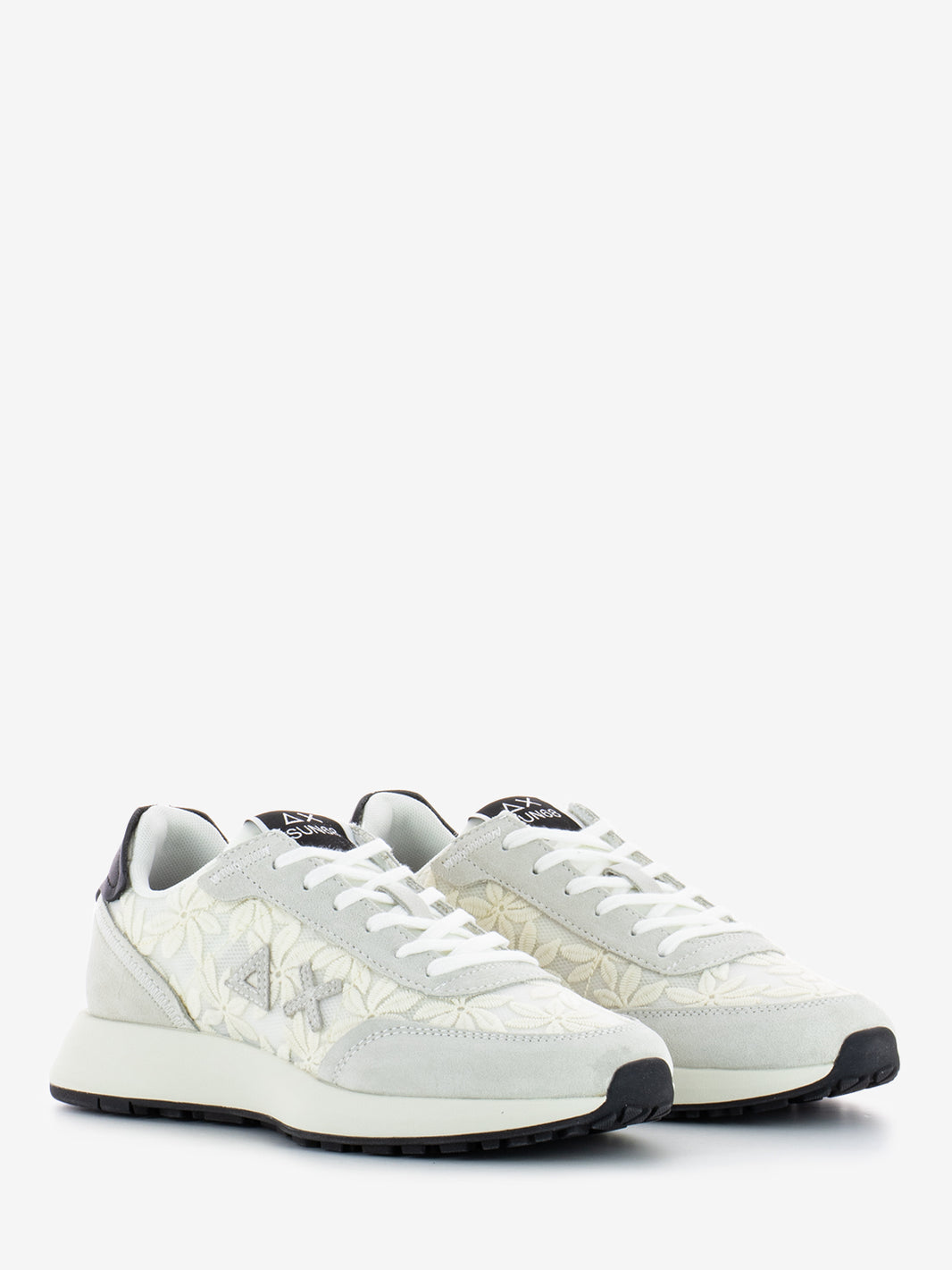 Sneakers Mia lace bianco