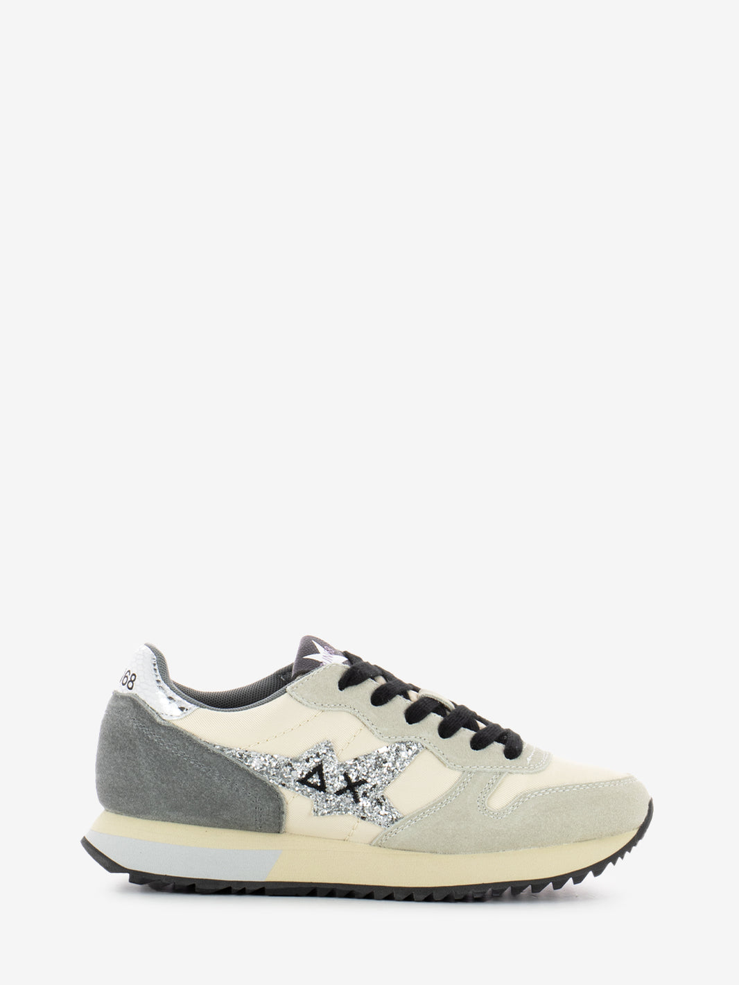 Silver glitter Stargirl sneakers