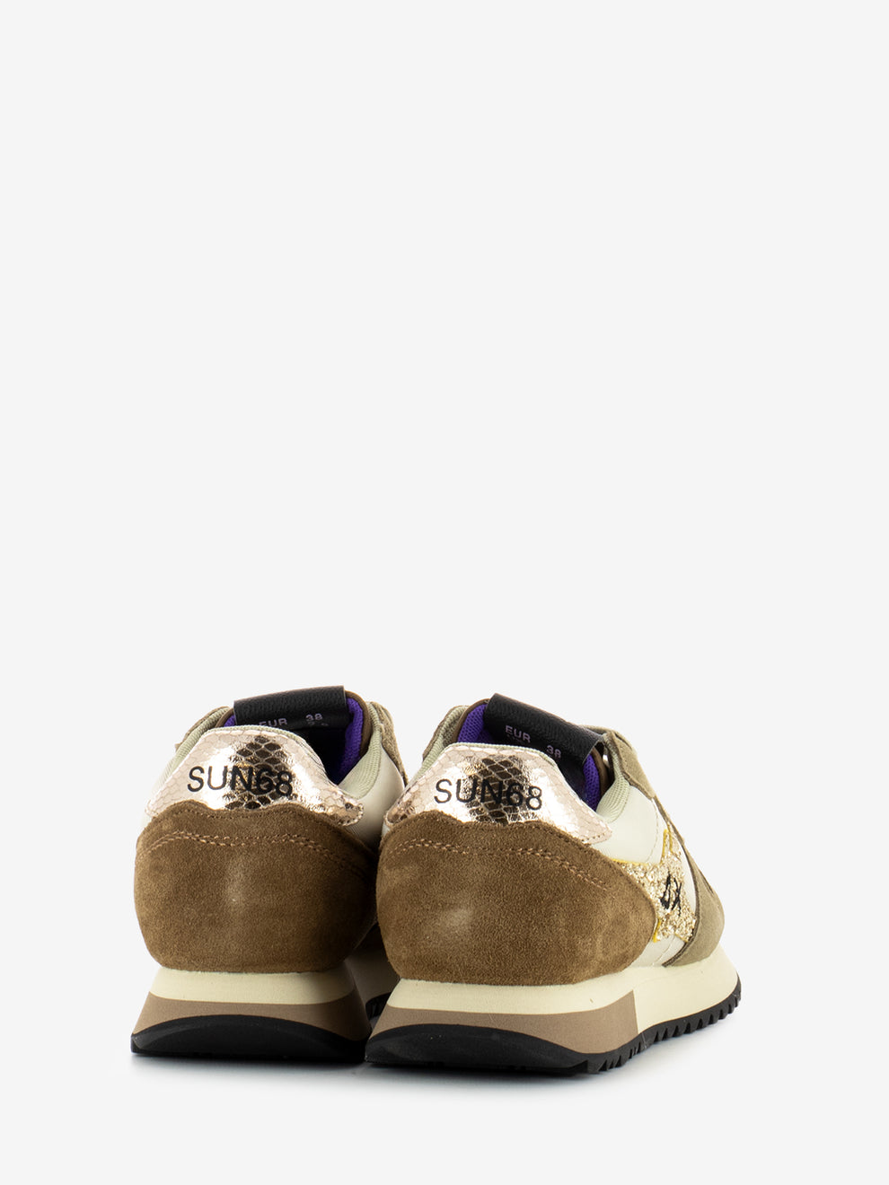 Sneakers Stargirl glitter beige