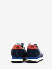 SUN 68 - Sneakers Tom Solid navy blu / red