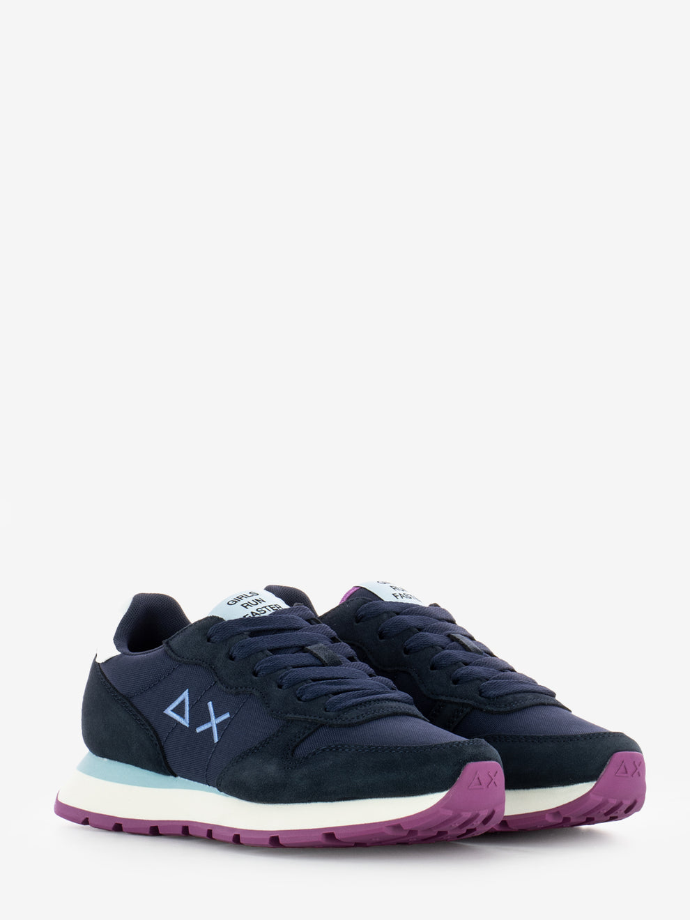 Ally solid navy blue